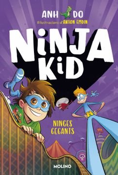 portada Sèrie Ninja kid 6 - Ninges Gegants (in Catalá)