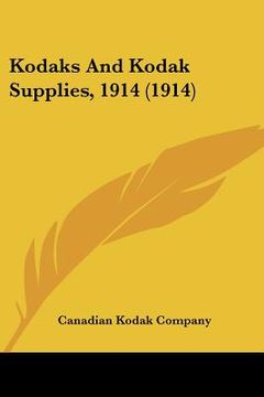 portada kodaks and kodak supplies, 1914 (1914) (in English)