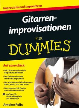 portada Gitarrenimprovisationen fur Dummies (Für Dummies) (en Alemán)