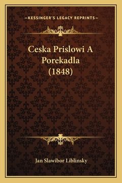 portada Ceska Prislowi A Porekadla (1848)