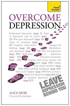 portada overcome depression: a teach yourself guide (en Inglés)