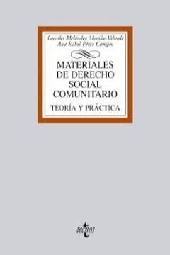 portada Materiales De Derecho Social Comunitario