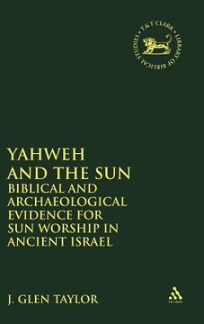 portada yahweh and the sun (en Inglés)