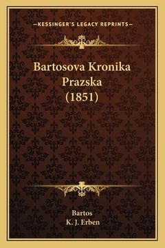 portada Bartosova Kronika Prazska (1851)