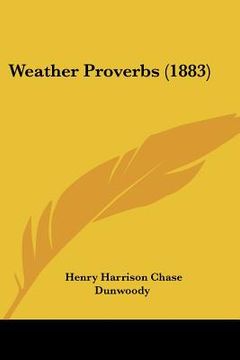 portada weather proverbs (1883) (en Inglés)