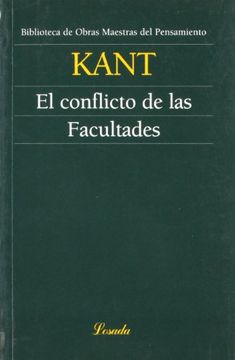 portada El Conflicto de las Facultades (in Spanish)