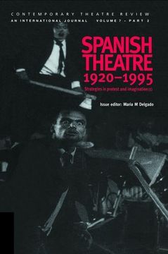 portada Spanish Theatre 1920-1995: Strategies in Protest and Imagination (1)