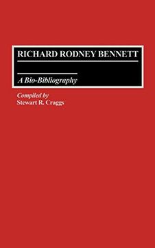portada Richard Rodney Bennett: A Bio-Bibliography (en Inglés)