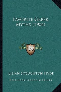 portada favorite greek myths (1904) (in English)