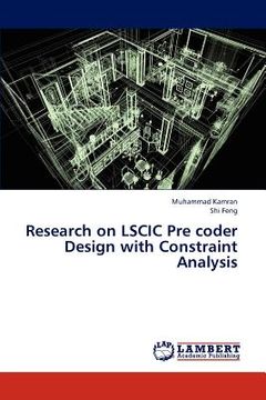 portada research on lscic pre coder design with constraint analysis (en Inglés)