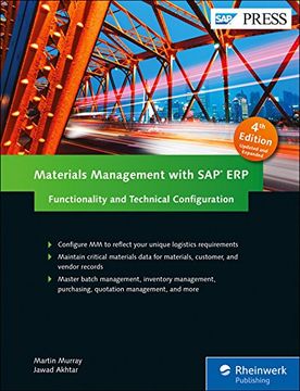 portada Materials Management with SAP ERP: Functionality and Technical Configuration (SAP MM) (4th Edition) (SAP PRESS) (en Inglés)