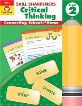 portada Skill Sharpeners Critical Thinking, Grade 2 (en Inglés)