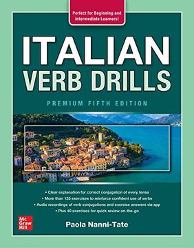 portada Italian Verb Drills, Premium Fifth Edition (Ntc Foreign Language) (in English)