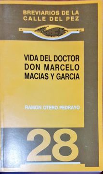 portada Vida del Doctor d. Marcelo Marias y Garcia