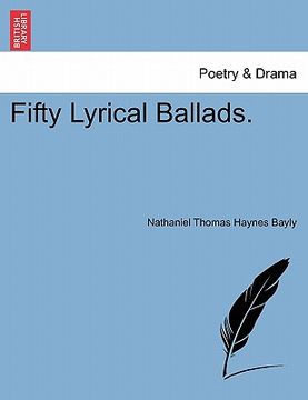 portada fifty lyrical ballads. (en Inglés)