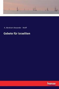 portada Gebete für Israeliten (en Alemán)