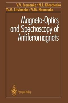 portada Magneto-Optics and Spectroscopy of Antiferromagnets (in English)