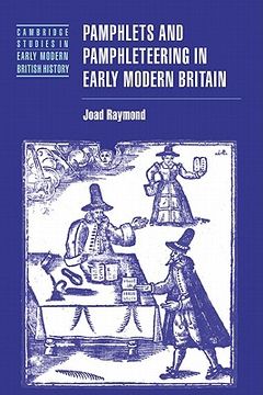 portada Pamphlets and Pamphleteering in Early Modern Britain (Cambridge Studies in Early Modern British History) 