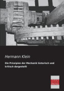 portada Die Prinzipien der Mechanik Historisch und Kritisch Dargestellt (en Alemán)