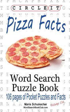 portada Circle it, Pizza Facts, Word Search, Puzzle Book
