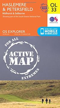 portada Haslemere & Petersfield, Midhurst & Selborne (OS Explorer Map)