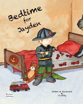 portada Bedtime for Jayden: Dyslexic Inclusive (en Inglés)