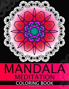 portada Mandala Meditation Coloring book: This adult Coloring book turn you to Mindfulness