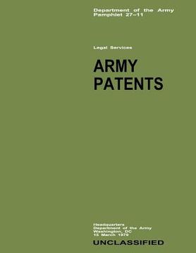 portada Army Patents (Pamphlet 27-11) (en Inglés)