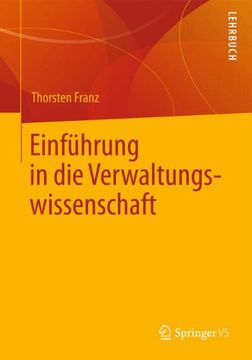 portada Einführung in die Verwaltungswissenschaft (in German)