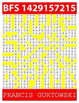 portada Bfs 1429157215: A BFS Puzzle (in English)