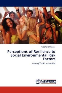 portada perceptions of resilience to social environmental risk factors (in English)