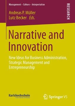 portada narrative and innovation: new ideas for business administration, strategic management and entrepreneurship