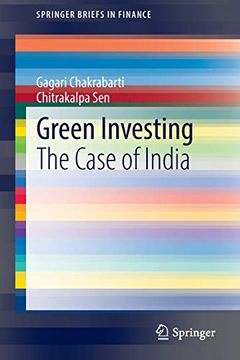 portada Green Investing: The Case of India (Springerbriefs in Finance) (in English)
