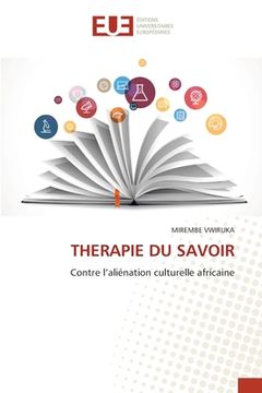 portada Therapie Du Savoir (en Francés)