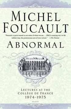 portada Abnormal: Lectures at the College de France 1974-1975 (en Inglés)