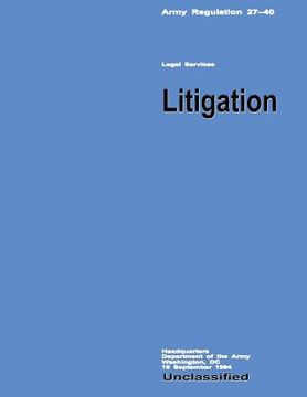 portada Litigation (en Inglés)