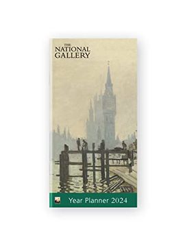 portada National Gallery: Monet, the Thames Below Westminster 2024 Year Planner - Month to View (en Inglés)