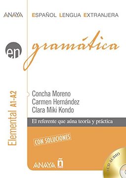portada Anaya ele en Collection: Gramatica - Nivel Elemental A1-A2 con Soluciones