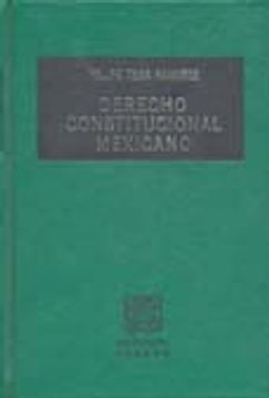 portada derecho constitucional mexicano