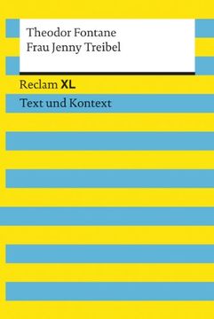 portada Frau Jenny Treibel: Reclam xl - Text und Kontext (en Alemán)
