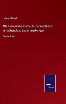 portada Alte Hoch- und Niederdeutsche Volkslieder mit Abhandlung und Anmerkungen (en Alemán)