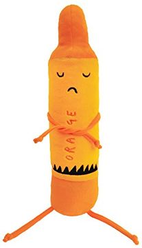 portada The day the Crayons Quit Orange 12" Plush (en Inglés)