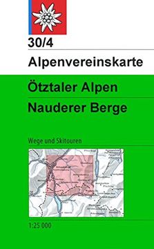 portada Otztaler Alpen Nauderer Berge: 30 (en Alemán)
