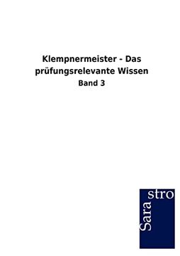 portada Klempnermeister - das Prüfungsrelevante Wissen Band 3 (en Alemán)