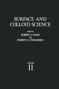 portada Surface and Colloid Science: Volume 11: Experimental Methods