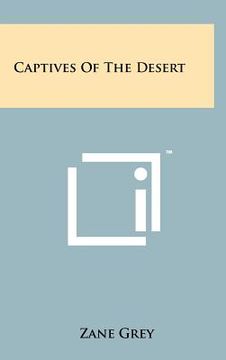 portada captives of the desert (en Inglés)