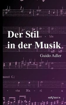 portada Der Stil in der Musik: Prinzipien und Arten des musikalischen Stils (in German)