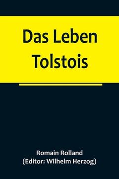 portada Das Leben Tolstois (en Alemán)