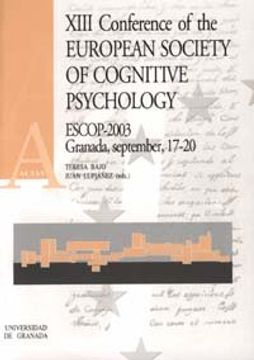portada XIII Conference of the European Society of Cognitive Psychology (Actas)