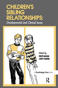 portada Children's Sibling Relationships: Developmental and Clinical Issues (in English)